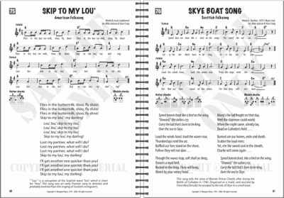 Campfire Songbook Sample Pages 2