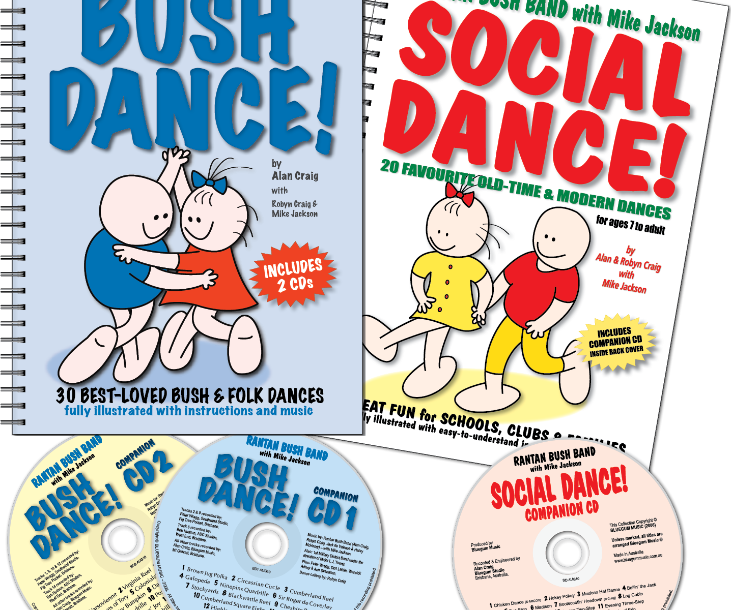 Combined Australian Dance Books