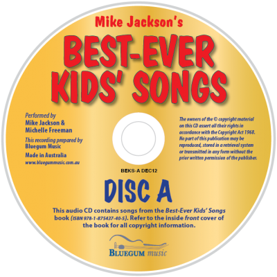 Best-Ever Kids' Songs Disc A