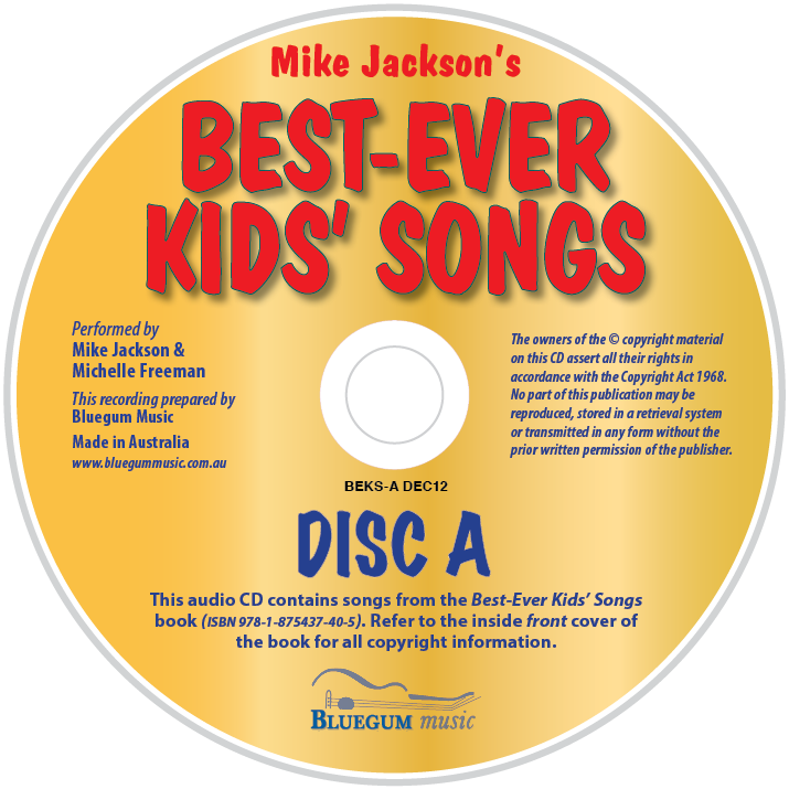 Best-Ever Kids' Songs Disc A