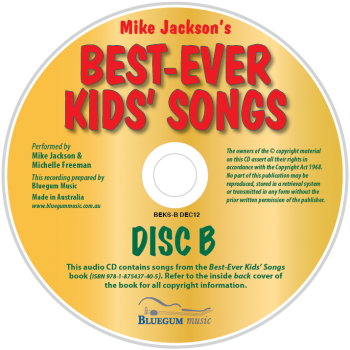 Best-Ever Kids' Songs Disc B